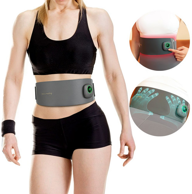 ERANSTAR 복근 EMS 트레이닝 복부 허리마사지기 뱃살자극 다이어트 홈트레이닝, ER-K3