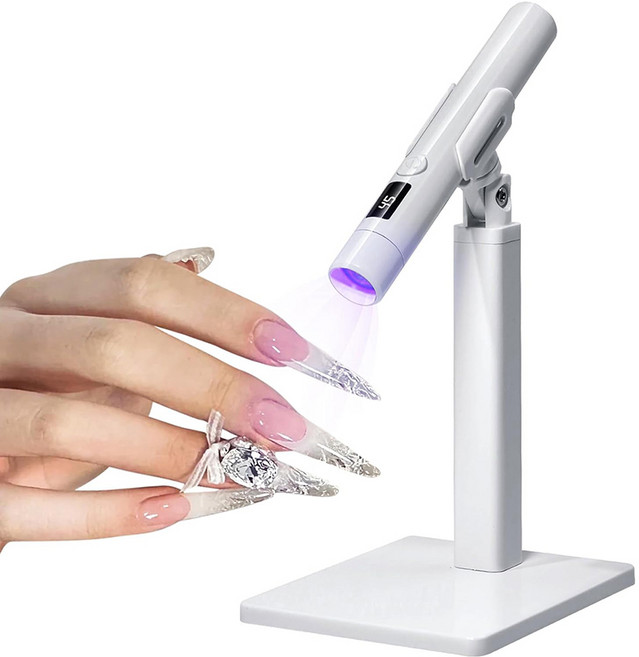 프리라이프 - USB 충전식 휴대용 LED 젤네일 램프 기계 세트 화이트 1개