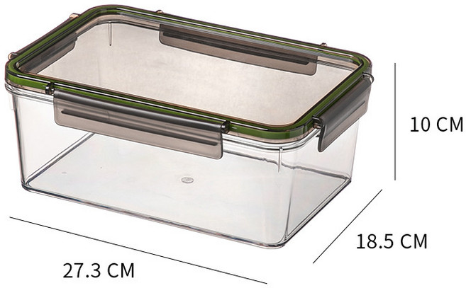 대용량 파오차이 항아리 식품급 절임상자 발찌통 장아찌통 피망 닭발 밀폐통, DFMEI 6209  3500 ml, 1개