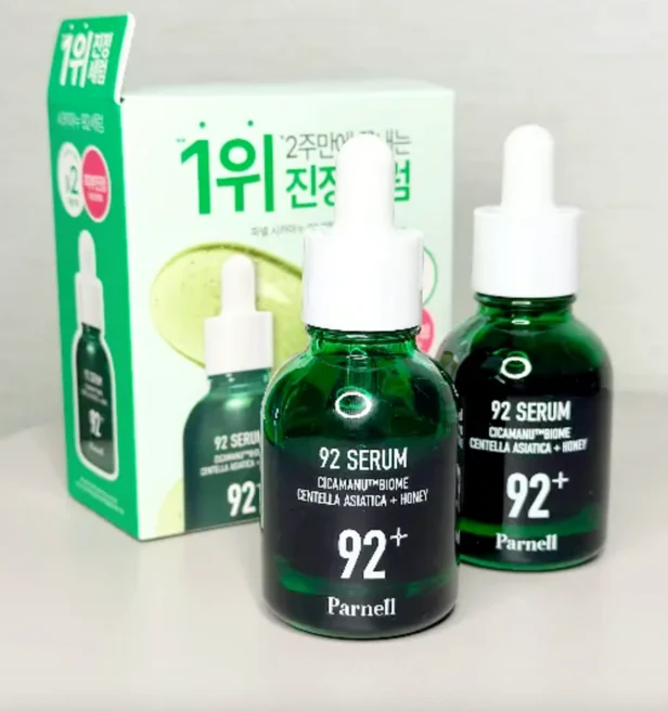 파넬 시카마누 92세럼 Parnell Cicamanu Serum 멜라토닌세럼 피부결 피지량 개선 트러블 피부 진정 여드름성 피부 세럼, 4개, 30ml - 쿠팡