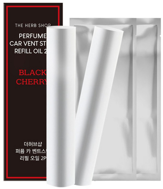 더허브샵 퍼퓸 카 벤트스틱 리필 3.5g x 2p, 5개, 피톤치드