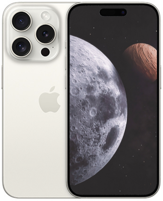 아이폰 15 프로 정품 새상품 256GB, 화이트 티타늄