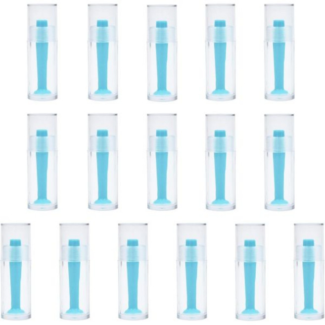 16 PCS 콘택트렌즈 리무버 도구 삽입 눈 플런저 흡입 컵 렌즈 삽입기 RGP 공막 렌즈용, Blue