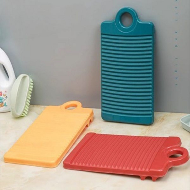 미니 손빨래 속옷 애벌 걸이형 빨래판 그린, 1개