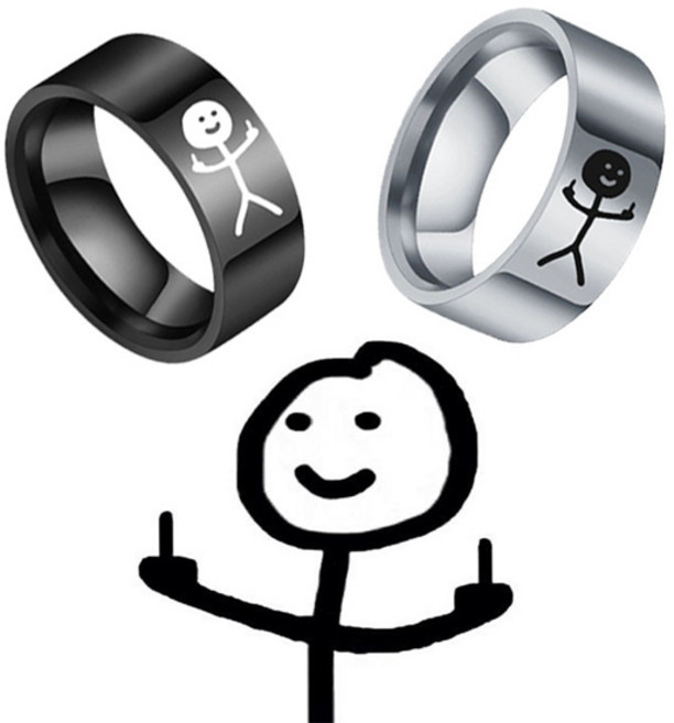 크로퍼드 중지 졸라맨 유니크 반지