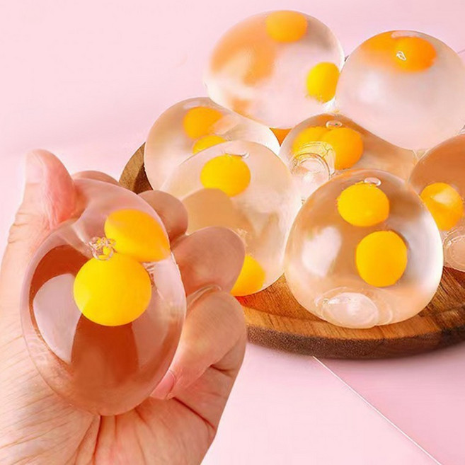 귤 말랑이 스퀴시 스트레스볼 만두 쓸데없는 킹받는 선물 쓸없선, 1개, 귤말랑이