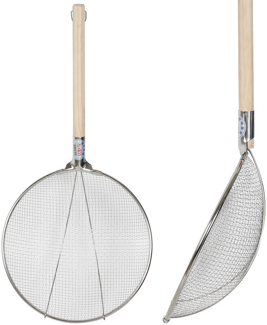 카시안 업소용 건지기 (목) NA 스텐 튀김 뜰채 주방 건지기, 특1호, 1개