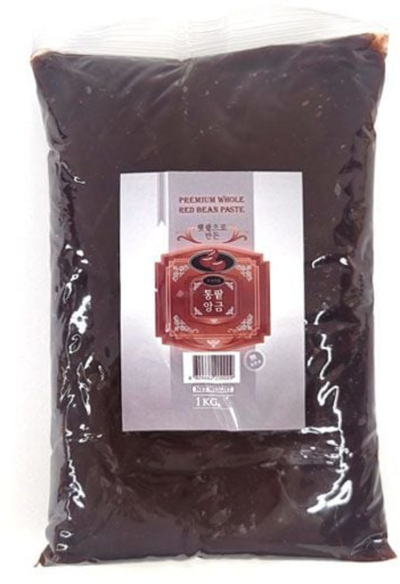프리미엄 통팥 앙금 붕어빵재료 팥빙수팥 1kg, 1개