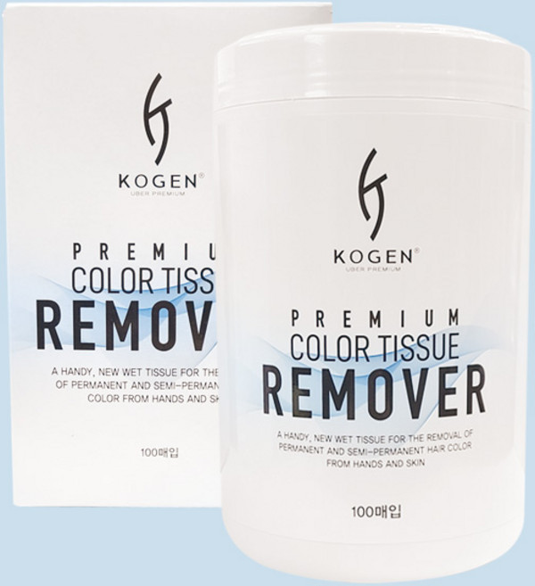 코겐 프리미엄 칼라 티슈 리무버 염색약제거 두피 컬러 지우개, 코겐티슈리무버(100매입), 1개