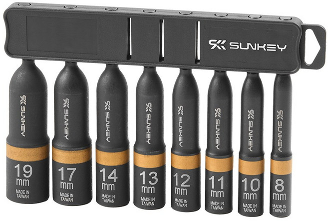 썬키 롱비트소켓 8종 세트 SKB-8GS, 1세트