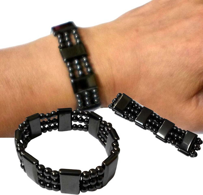 건강 자석팔찌 목걸이 게르마늄 팔찌 줄, 자석팔찌 (C형), 1개