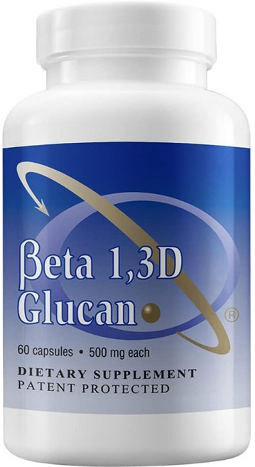 Transfer Point Beta 1 3D Glucan 베타글루칸 500mg 60정, 1개