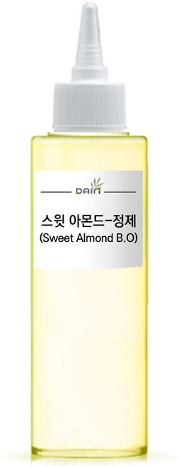 스윗 아몬드 오일(Sweet Almond B.O)-정제/냉압착, 1L, 1개