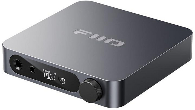FiiO K11 데스크탑 1400W 파워 밸런스 헤드폰 DAC 및 앰프 384kHz/24비트 DSD256 홈 오디오/PC 6.35mm/4.4mm/RCA/동축/광학용(티타늄), 티타늄