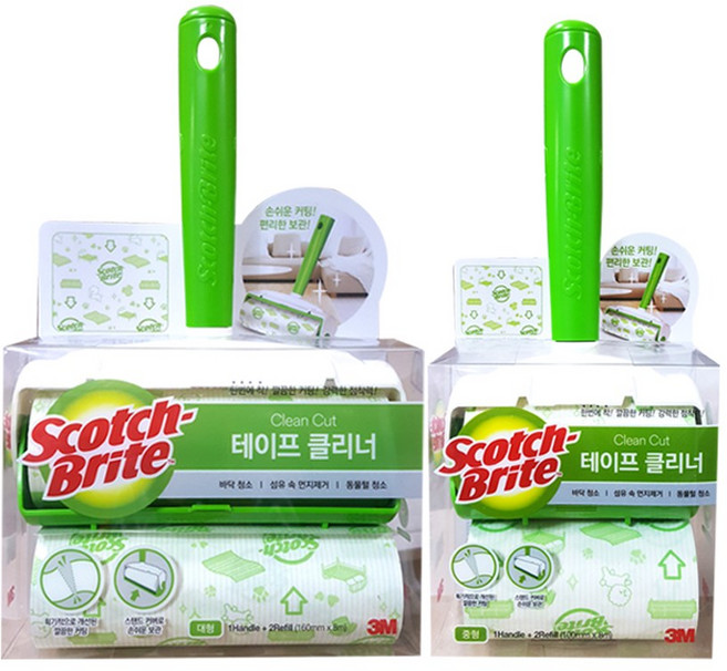 3M 테이프클리너 핸들 중형/대형 스카치브라이트, 1개