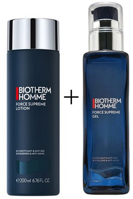 비오템 옴므 포스 수프림 젤 모이스춰라이저 100ml+토너 200ml, 1