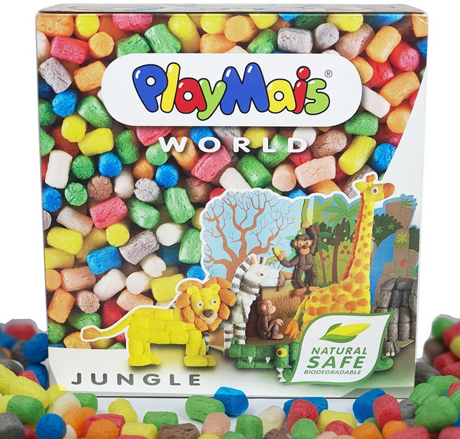 독일 플레이마이스 정글만들기 옥수수콘1000개이상 입체카드, 1개