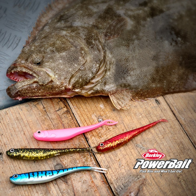 버클리 파워 저크쉐드 5인치 / 광어 우럭 파워베이트 다운샷, 10 PW(펄화이트)