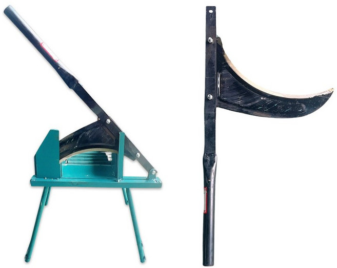 메이툴 새마을 반월형 대형 작두 여물 로라, 1개