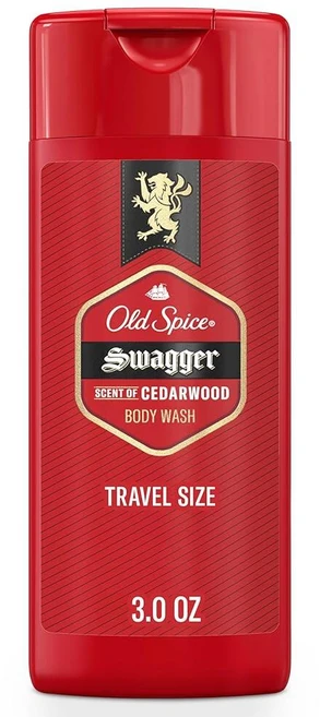 Old Spice 남성용 리프레싱 바디 워시 3X 디펜스 24/7 샤워 프레쉬 오래 지속되는 향 여행용 사이즈 레드 컬렉션 삼나무 향이 나는 스웨거 85g(3온스), Old Spice 남성용 리프레싱 바디 워시, 3X 디 - 쿠팡