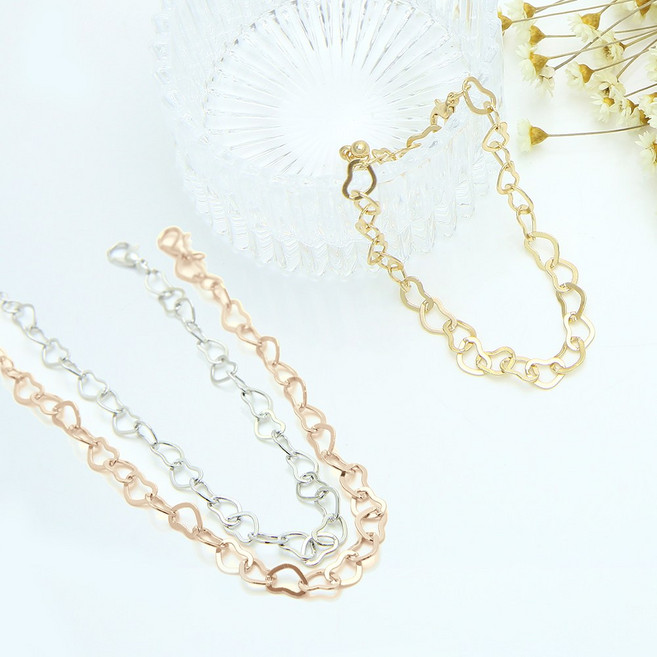 미다미 체인하트 팔찌/발찌 [1+1] [BA017]