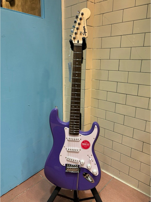 Squier Sonic Stratocaster 電吉他, 紫色, 1個