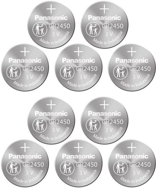 파나소닉 CR2450 BMW 스마트키 전용 건전지, 1개입, 10개