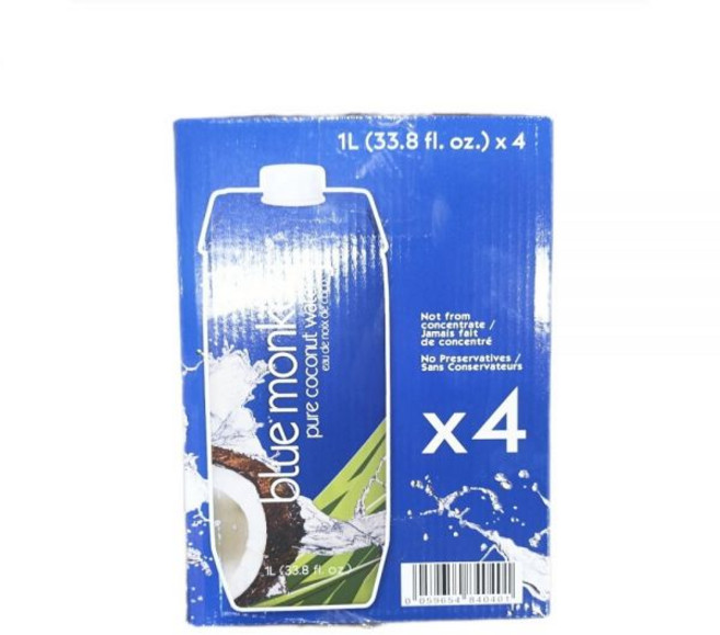 이마트블루몽키 코코넛 워터 1L x 4입, 블루몽키 코코넛 워터 1L x 4입