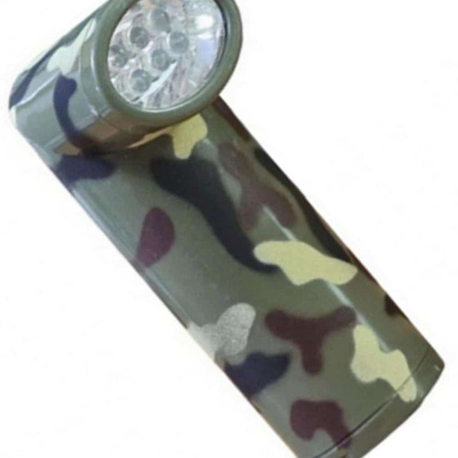 라이트 LED 휴대용 랜턴 손전등 미니 후레쉬 군용 군인후레쉬, 1개, 상세페이지 참조