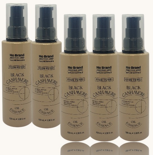 노브랜드 블랙캐시미어 극손상용 오일에센스, 5개, 100ml