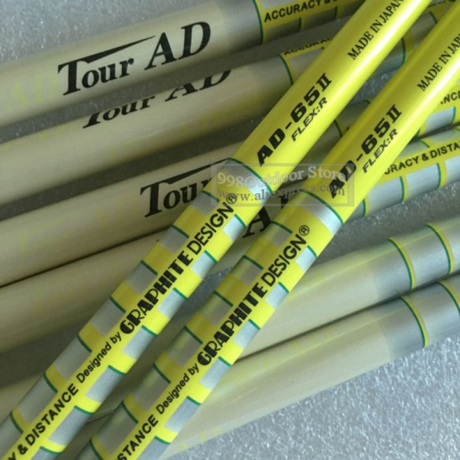 남성용 아이언 골프 샤프트 옐로우 AD-65II 흑연 클럽 0.370 액세서리 R 또는 S 플렉스
