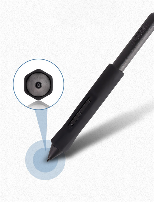 와콤 인튜어스 펜 그립, 블랙, 1개