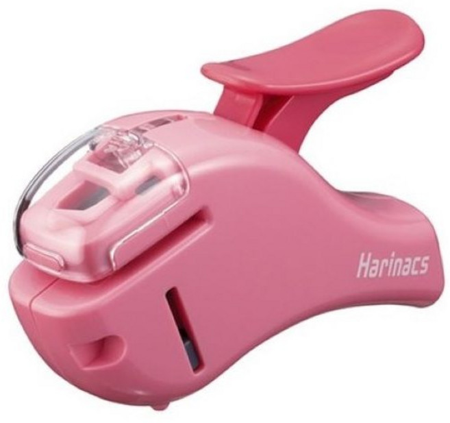 KOKUYO 國譽 輕巧無針訂書機 SLN-MSH305 可釘約5張紙, 紅色, 1個