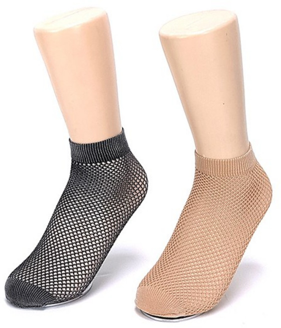 풍기인견 냉감 쿨링 아이스 통풍 망사 3족세트 덧신 양말 택1