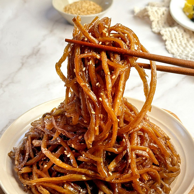 [당일조리] 30년전통 엄마손맛 가정식 수제반찬 우엉조림, 태양-우엉조림 400g, 500g, 1개