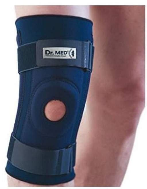 11735617 무릎 보호대 지지대 압박 밴드 고정 Dr.MED 니 스프린트 서포터 M 사이즈 DR‑K008M, 1