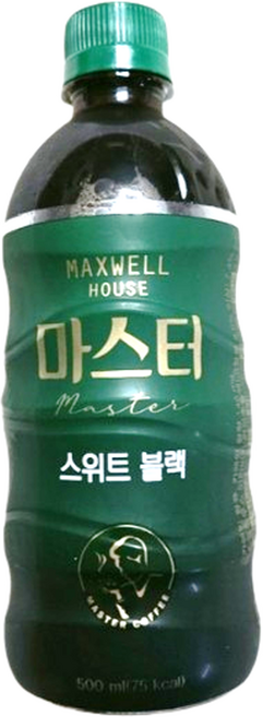 동서 맥스웰하우스 마스터 스위트 블랙, 500ml, 23개