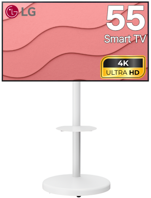LG TV UHD 4K 138cm 55인치 LED 스탠바이미 엘텐바이미 스마트 티비, 수도권배송설치(55UT7550_FS460B)