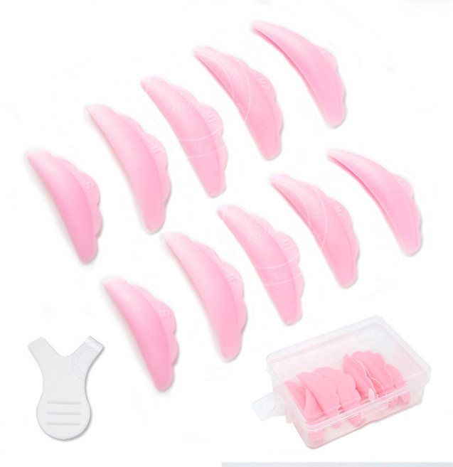 뷰티체인지 속눈썹펌 왕관 롯드 핑크 5쌍, 5개