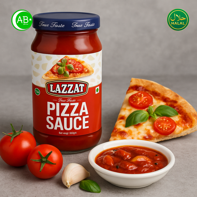 Lazzat Pizza Sauce 350g Ready to Use Pakistan 할랄 피자 소스 라자트 바로 사용 가능 파키스탄, 1개