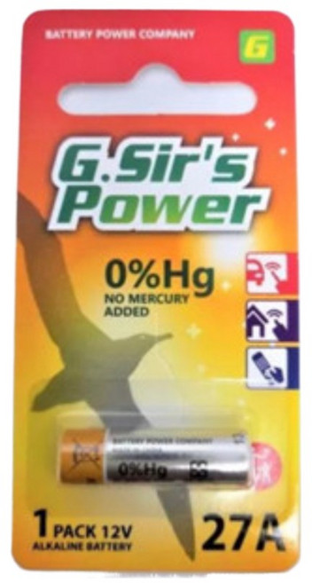 G.Sir's 鈕扣電池 CR2430 CR2450 A23 A27, 10個