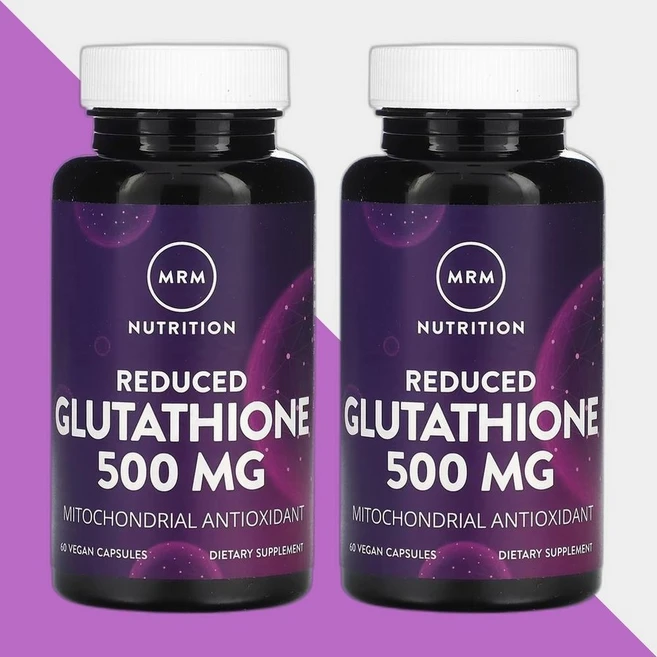 MRM뉴트리션 글루타치온 환원형 500mg 60캡슐 글루타티온 Glutathione 2개 - 쿠팡