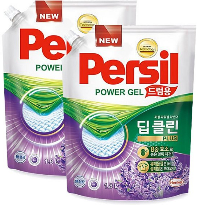 라벤더 드럼 일반 겸용 리필 1.5L x 3개 퍼실