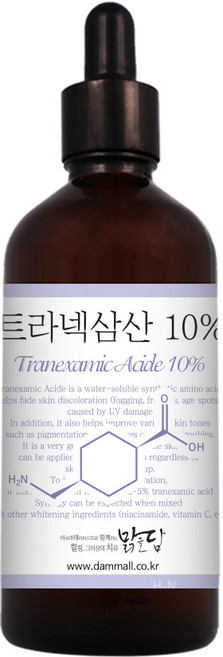 맑을담 트라넥삼산 트라넥사믹애씨드 10% 원액 앰플, 1개, 100ml