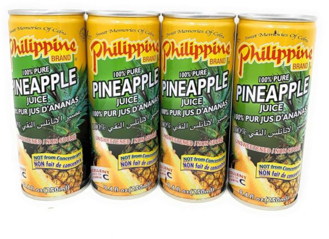 비타민 음료 해외 주스 필리핀 브랜드 칼라만시 250ml 4팩