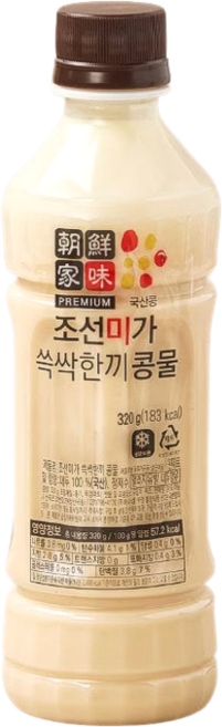 9위 - 조선미가 쓱싹한끼 콩물, 2개, 320g