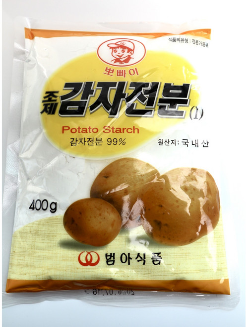[뽀빠이] [범아식품] 국내산 감자가루 400g, 500g, 1개