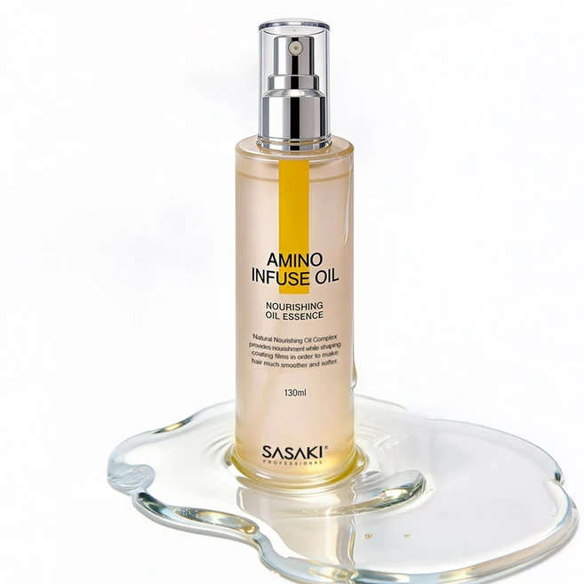 사사키 아미노 인퓨즈 아르간 헤어 오일, 1개, 130ml - 쿠팡