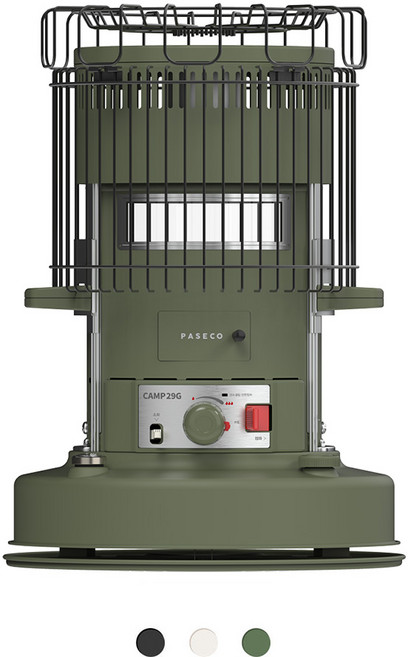 파세코 캠핑난로 CAMP-29G (아이보리 알파인그린 매트블랙) 가방포함