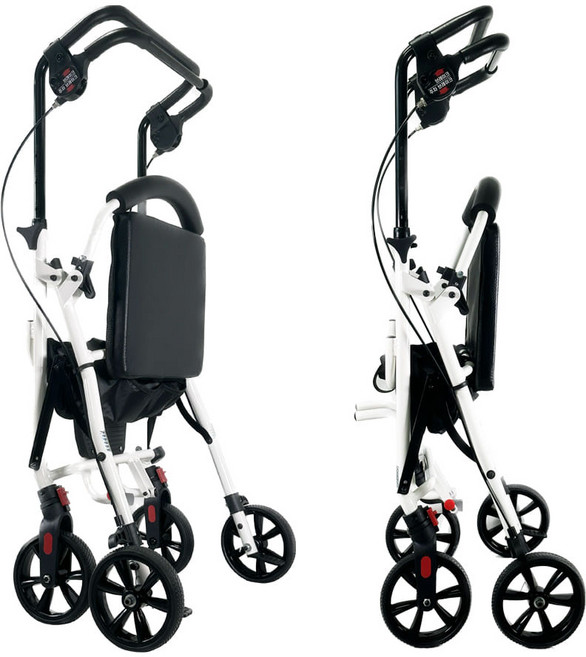 KC인증 성인용 이동식 보행기 워커 노인 실버카 스텝보행기 어른용 유모차, 1